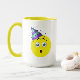 Geburtstag Emoji Tasse