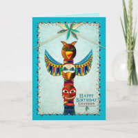 Geburtstag, Enkel, Amerikanische Ureinwohner Totem