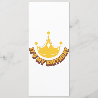 Geburtstag Es ist mein Geburtstag - Geschenkidee Einladung