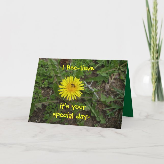 Geburtstag für alle karte (Vorderseite)