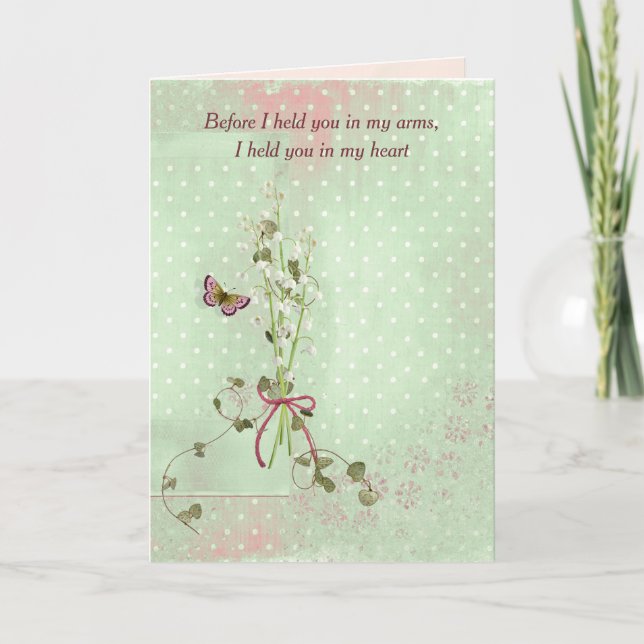 Geburtstag für die Tochter Lily des Tals Karte (Vorderseite)