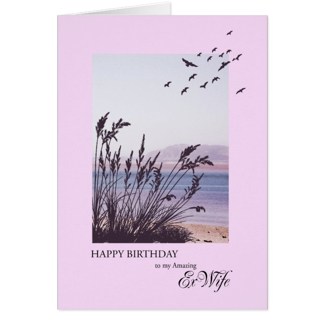 Geburtstag für Ex-Ehefrau, Szene am Meer (Vorne)