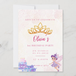 Geburtstag für Mädchen Einladung