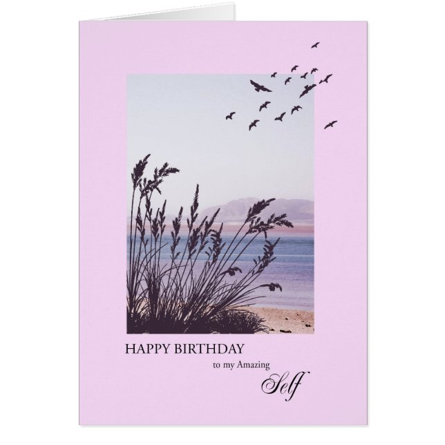 Geburtstag für mich selbst, Szene am Meer (Vorne)