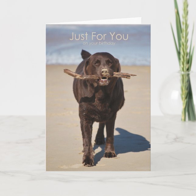 Geburtstag für Sie Karte (Vorderseite)