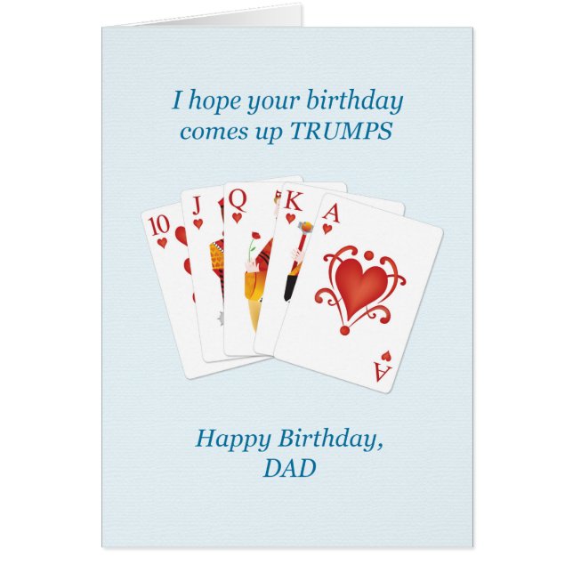 Geburtstag für Vater, Herz-Haus (Vorne)