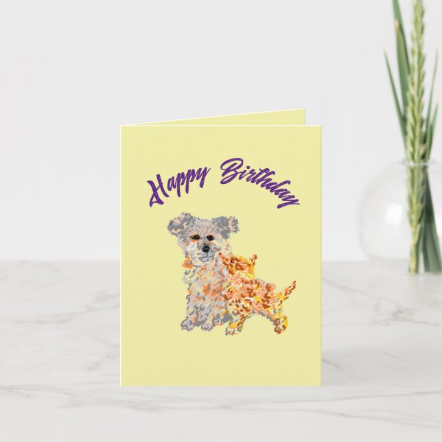 Geburtstag G Card : Brüderliche, schlanke Liebe Karte (Vorderseite)