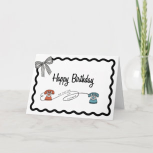 Geburtstag, ganz egal wie weit entfernt  karte