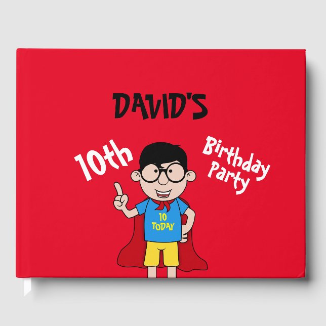 Geburtstag Gästebuch (Vorderseite)