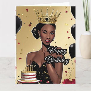 Geburtstag - geklappte Grußkarte Karte