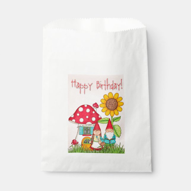 Geburtstag Geschenktütchen (Vorderseite)