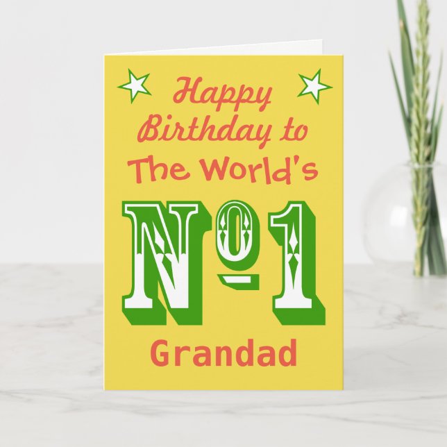 Geburtstag glücklich - Grußkarte zum Personalisier Karte (Vorderseite)