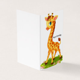 Geburtstag glücklich - Kinderkarte