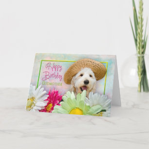 GEBURTSTAG - GODMOTHER - PUPPEN/BLUME/SONNHAT KARTE