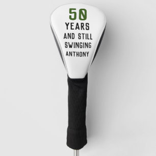 Geburtstag Golfer Funny 50. glücklicher Vater Par Golf Headcover