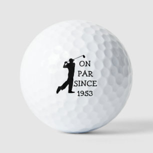 Geburtstag Golfer Funny 70. glücklicher Vater Par Golfball