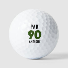 Geburtstag Golfer Funny 90. glücklicher Vater Par Golfball