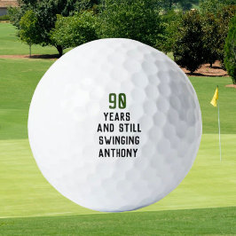 Geburtstag Golfer Funny 90. glücklicher Vater Par Golfball