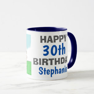 Geburtstag Golferin Tasse