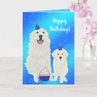 Geburtstag Große Pyrenäen Hundekarte