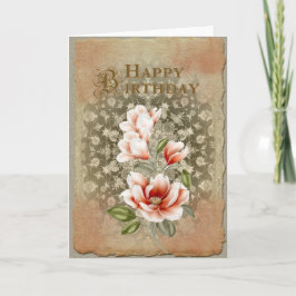 Geburtstag - Grußkarte Feiertagskarte