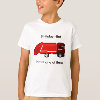 Geburtstag Hint T - Shirt (6-8 Jahre)