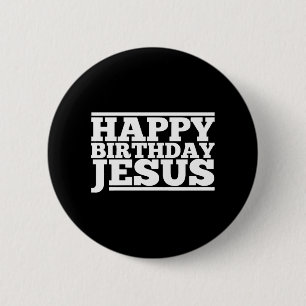 Geburtstag Jesus Weihnachten Button