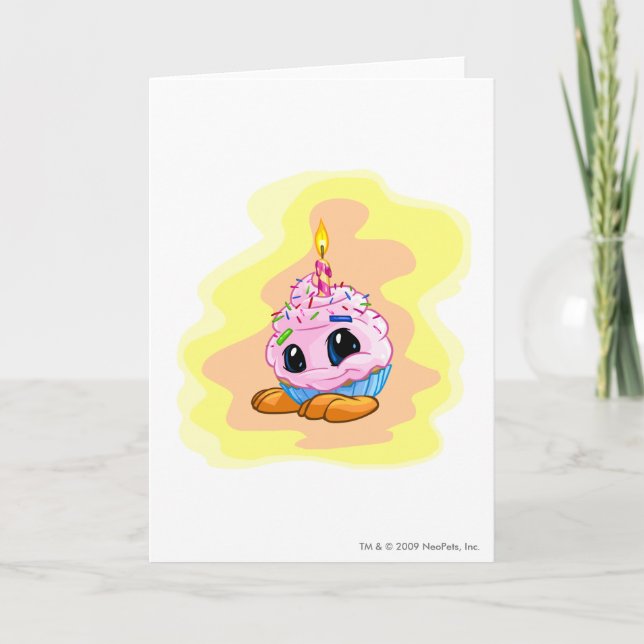 Geburtstag JubJub Karte (Vorderseite)