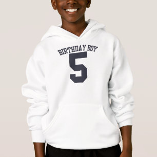 GEBURTSTAG Junge #5 GRAFIK T-Shirt Hoodie