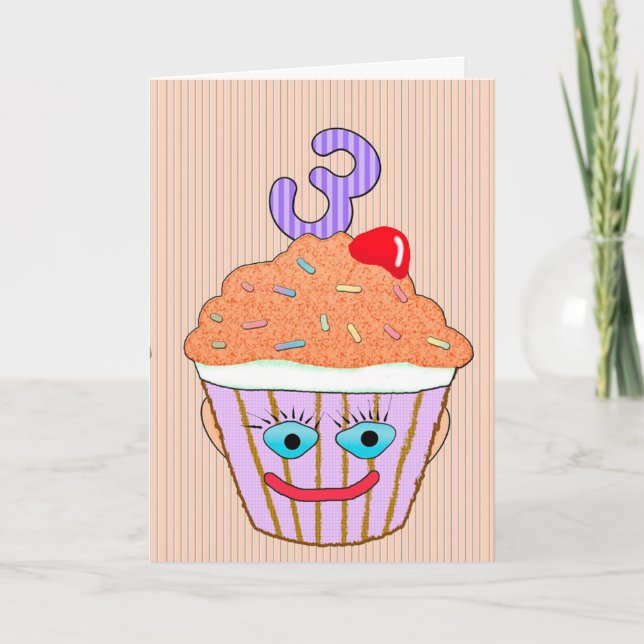 Geburtstag Karte (Vorderseite)