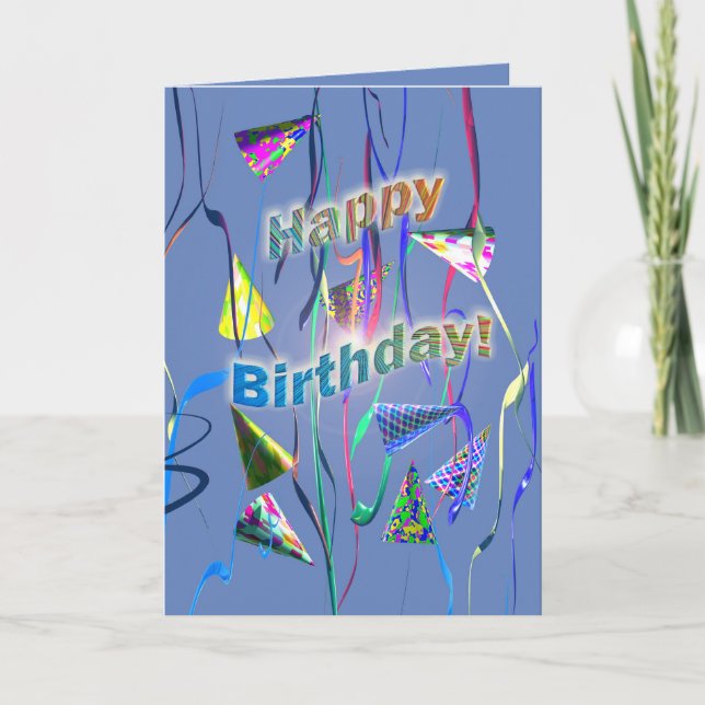Geburtstag Karte (Vorderseite)
