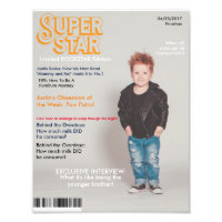 Geburtstag Keepake Foto - Zeitschrift Cover