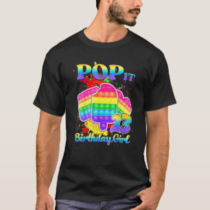 Geburtstag Kinder Pop Ich bin 13 Jahre alt 13. Geb T-Shirt