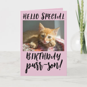 GEBURTSTAG KÜCHER KITTEN-KÜCHENKARTE KARTE