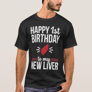 Geburtstag Leber Transplantation Operation von Sur T-Shirt