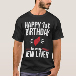 Geburtstag Leber Transplantation Operation von Sur T-Shirt