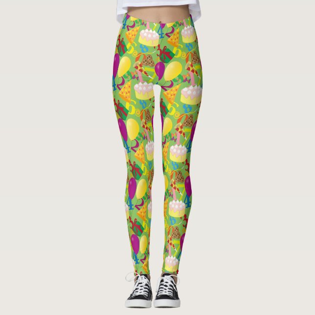 Geburtstag Leggings (Vorderseite)