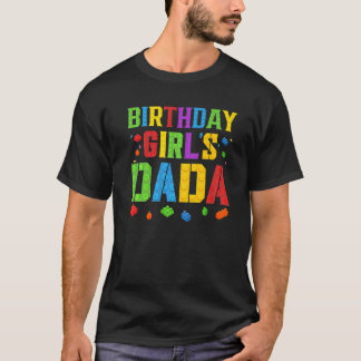 Geburtstag Mädchen Dada Blocks Master Builder Bric T-Shirt