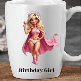 GEBURTSTAG MÄDCHEN - Geschenkbüro Kaffeetasse