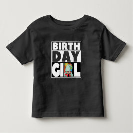 GEBURTSTAG MÄDCHEN PARTY FEIERN KUNSTBAR KLEINKIND T-SHIRT