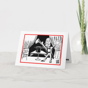 GEBURTSTAG: "MAGIE " KARTE