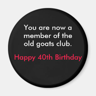 Geburtstag Magnet