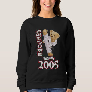 Geburtstag Männer Frauen 2005 Phantastisch Karate Sweatshirt