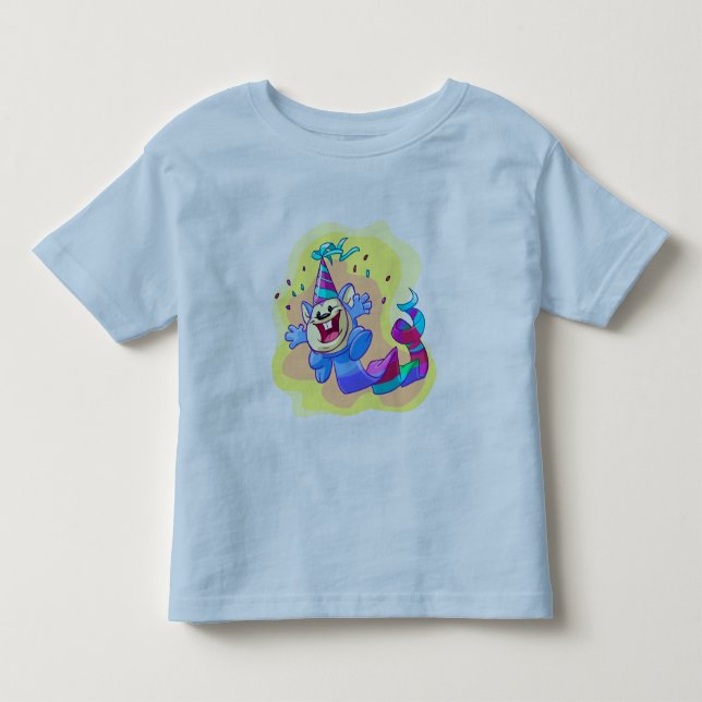 Geburtstag Meerca Kleinkind T-shirt (Vorderseite)