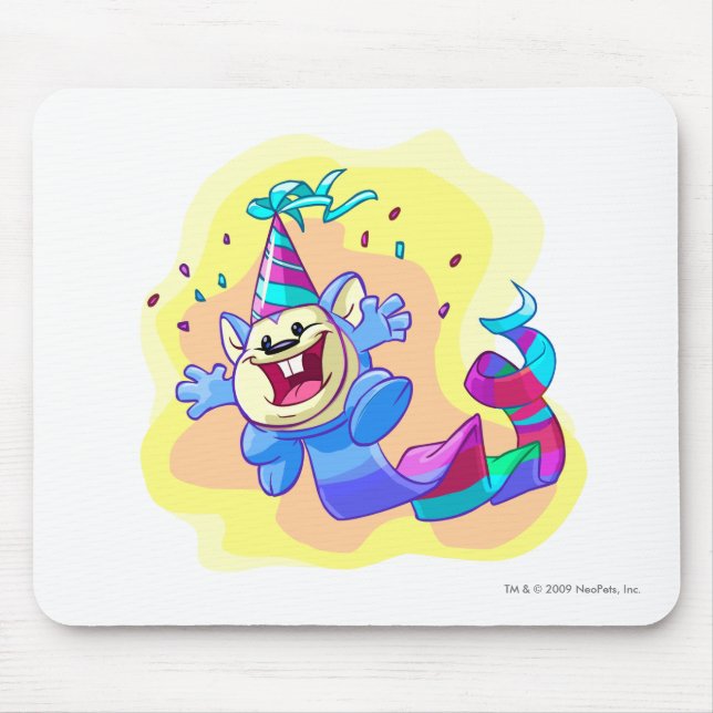 Geburtstag Meerca Mousepad (Vorne)