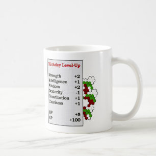 Geburtstag Niveau-Oben Kaffeetasse