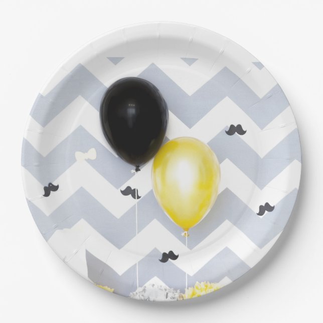 Geburtstag Pappteller (Vorderseite)