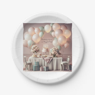 GEBURTSTAG PAPPTELLER