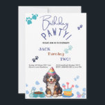 Geburtstag Pawty Bernese Mountain Hund Geburtstag Einladung<br><div class="desc">Begleiten Sie die Geburtstagsparty mit einem bezaubernden Berner Hund! Diese individuell gestaltbare Einladungs-Karte eignet sich ideal für Hundefreunde. Personalisieren Sie es mit Ihren Firmeninformationen für eine einzigartige Touch. Mit dieser individuell gestaltbaren Geburtstagsfeier laden wir Sie zu Ihrer Veranstaltung ein. #BirthdayPawty #BerneseMountainDog #DogBirthdayEinladung #CustomizableCard #PartyPups</div>