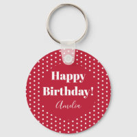 Geburtstag Personalisiert Happy Geburtstag Red Pol